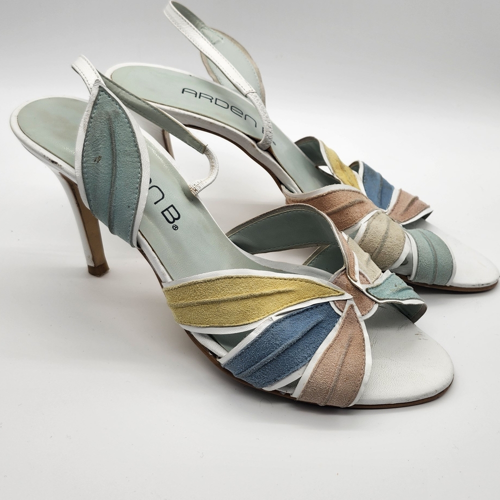 Arden B Women's Colorful Strappy Heels